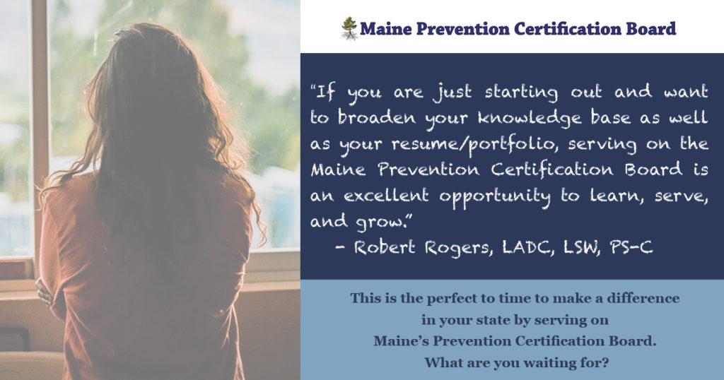 Maine Prevention Certification Board